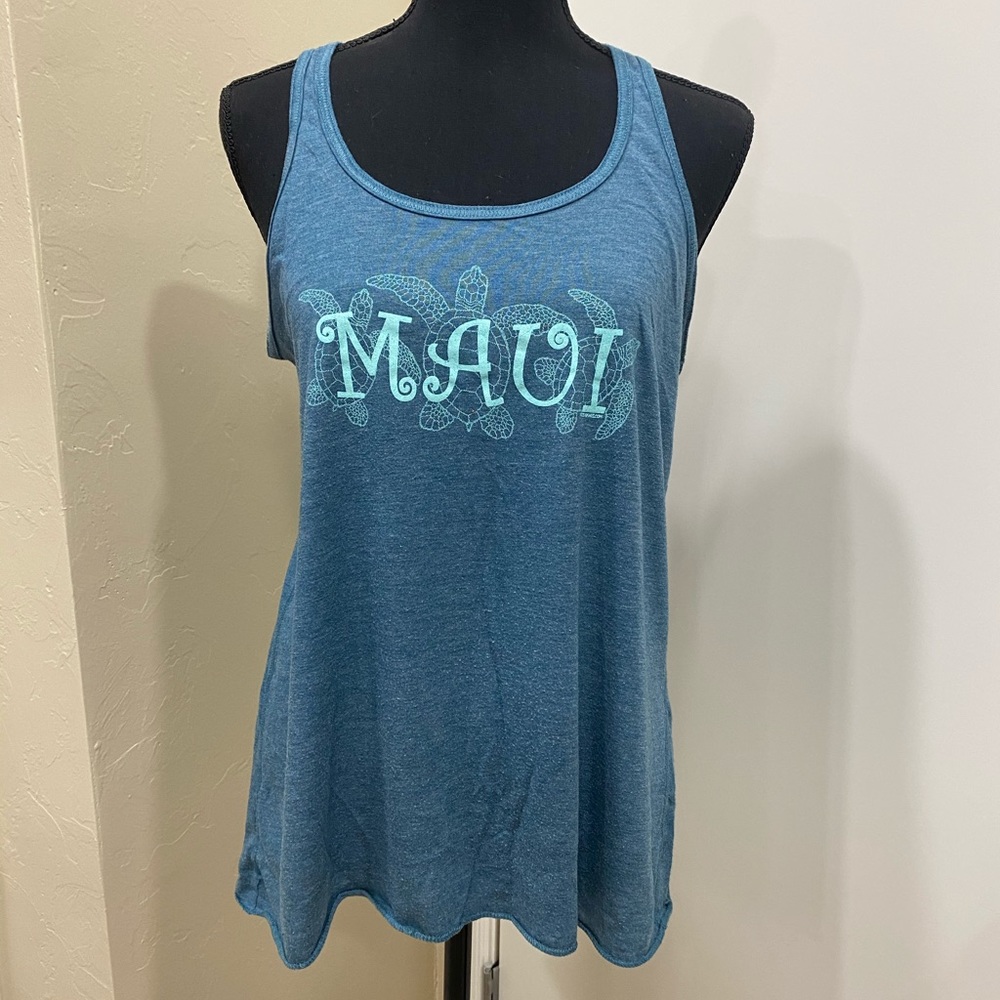 Maui T-back tank top- size Large